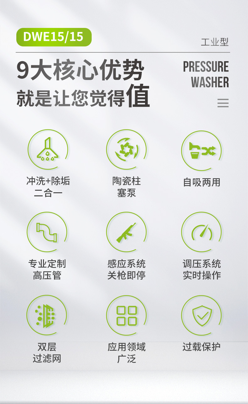 高压清洗机厂家特性